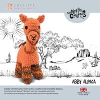 Knitty Critters Crochet Kits - Abby Alpaga